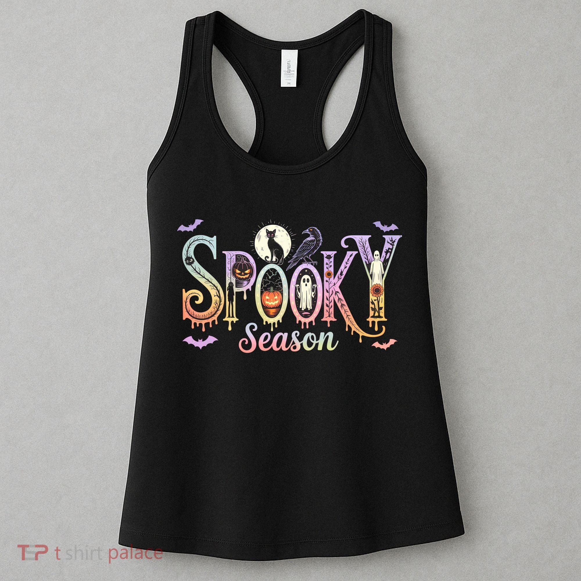 Spooky Season Iridescent Halloween Women's Tank Top