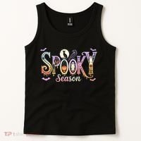 Spooky Season Iridescent Halloween Tank Top thumb 2