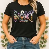 Spooky Season Iridescent Halloween Women's T-Shirt thumb 2