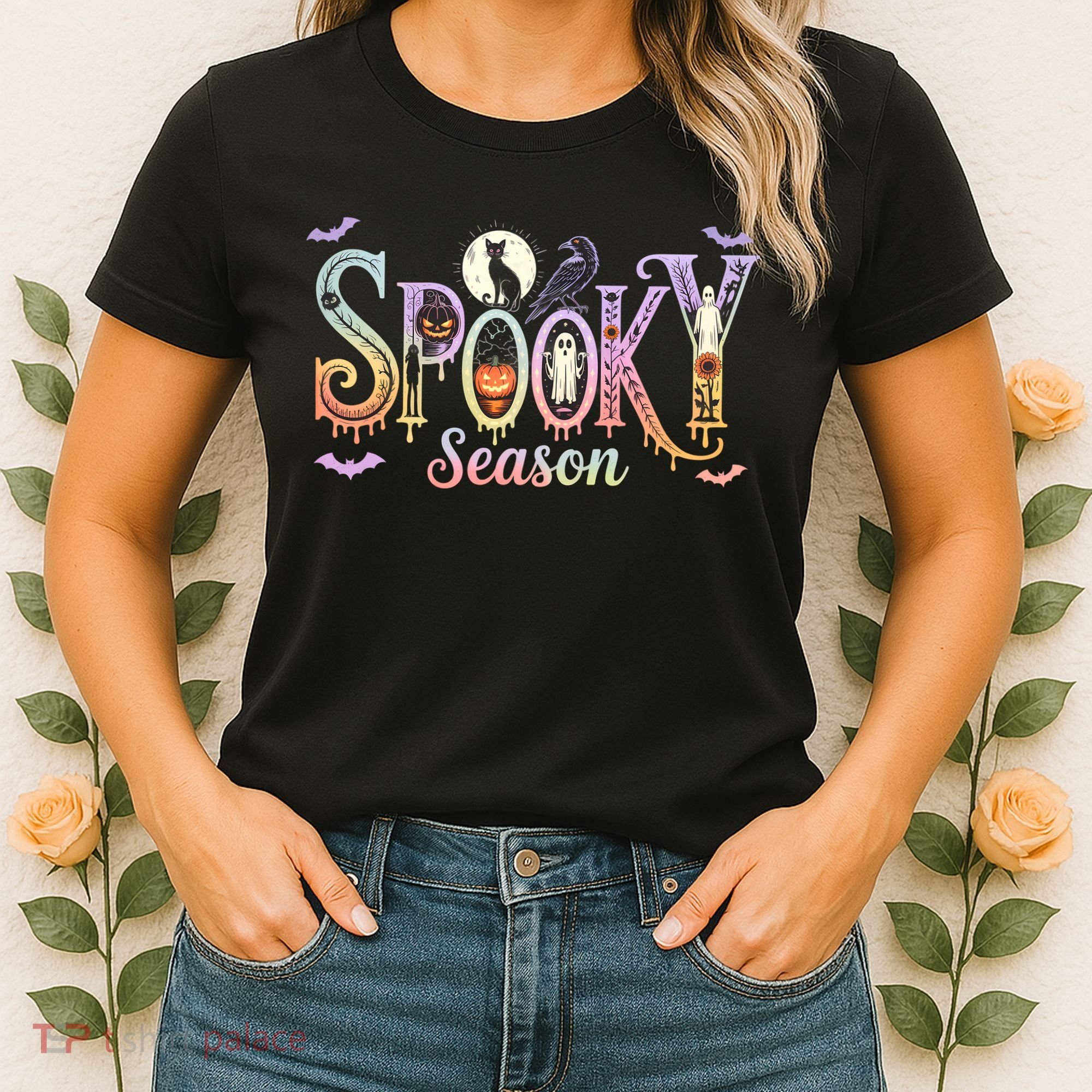 Spooky Season Iridescent Halloween Women's T-Shirt