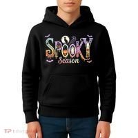 Spooky Season Iridescent Halloween Kids Hoodie thumb 4