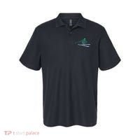 Silhouette Ski Icon For Skiier Ski Skiing Polo thumb 0