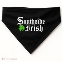 South Side Irish Chicago St Patricks Day Funny Gift USA-Made Doggie Bandana thumb 0