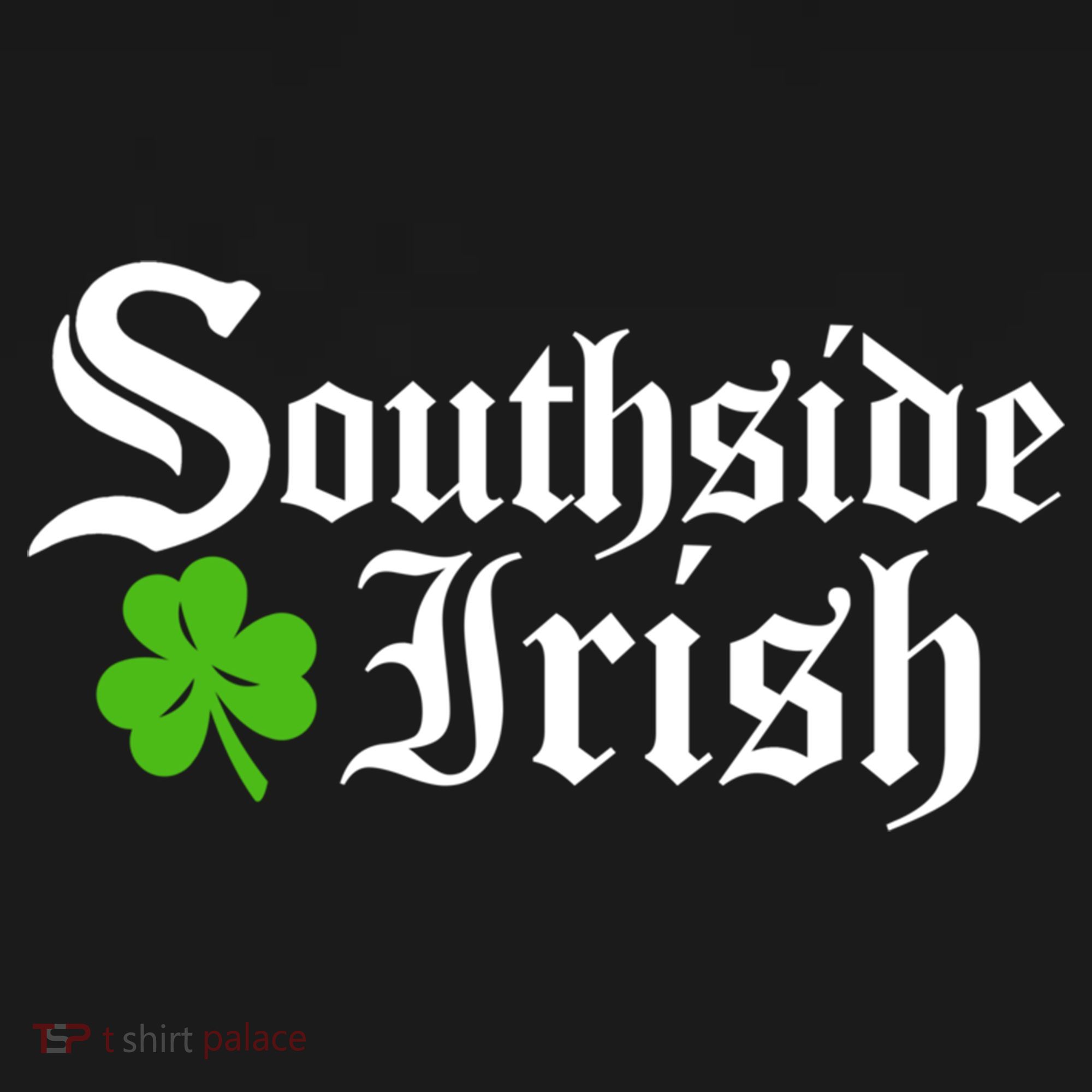 South Side Irish Chicago St Patricks Day Funny Gift USA-Made Doggie Bandana