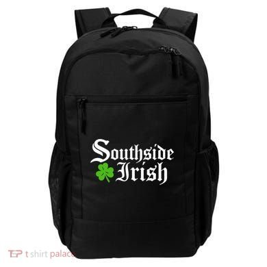 South Side Irish Chicago St Patricks Day Funny Gift Backpack