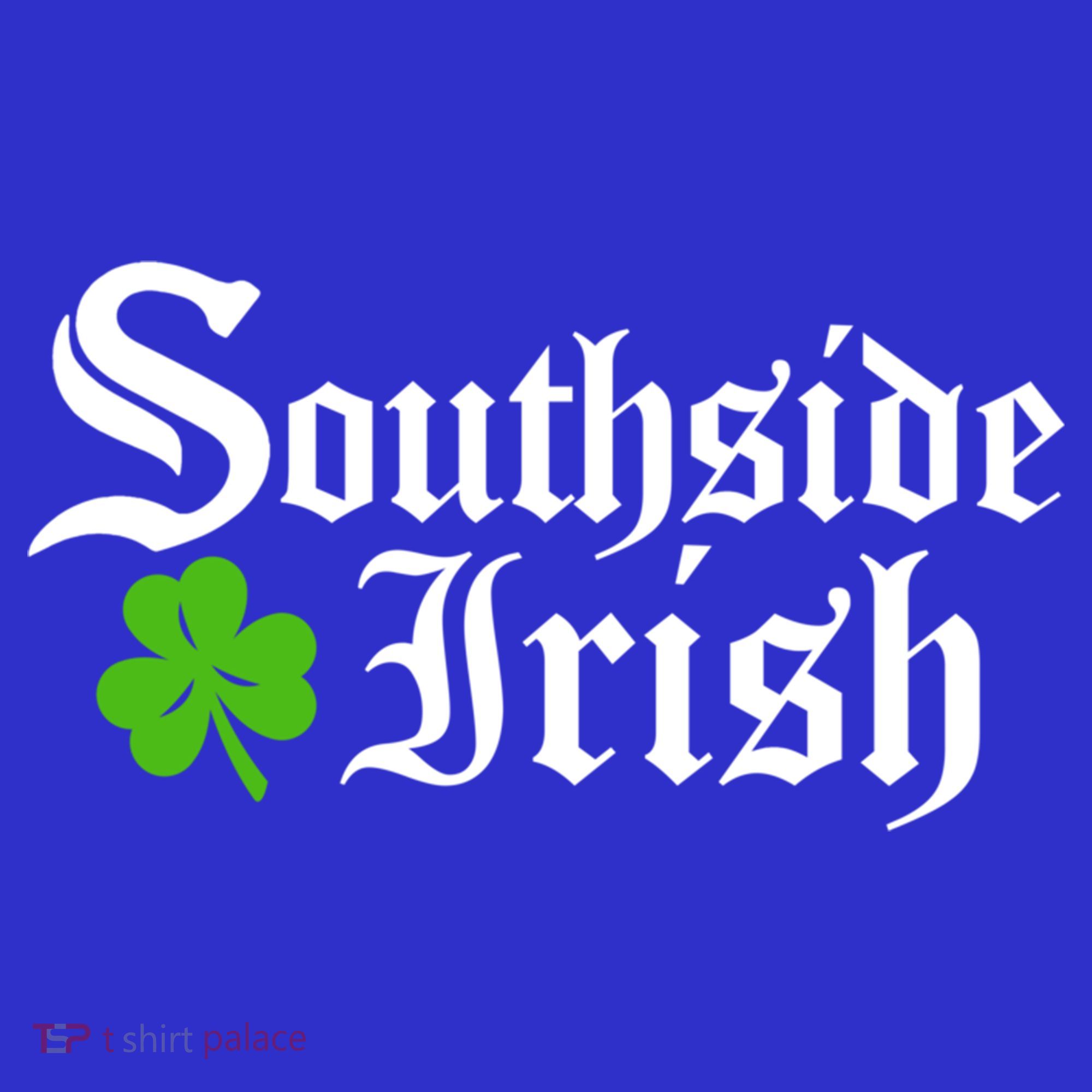 South Side Irish Chicago St Patricks Day Funny Gift Apron