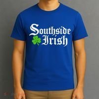 South Side Irish Chicago St Patricks Day Funny Gift T-Shirt thumb 3