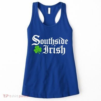 South Side Irish Chicago St Patricks Day Funny Gift Women's Tank Top