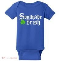 South Side Irish Chicago St Patricks Day Funny Gift Baby Bodysuit thumb 0