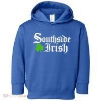 South Side Irish Chicago St Patricks Day Funny Gift Toddler Hoodie thumb 0