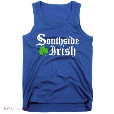 South Side Irish Chicago St Patricks Day Funny Gift Tank Top