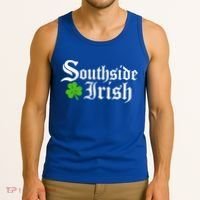 South Side Irish Chicago St Patricks Day Funny Gift Tank Top thumb 3