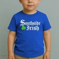 South Side Irish Chicago St Patricks Day Funny Gift Toddler T-Shirt thumb 2