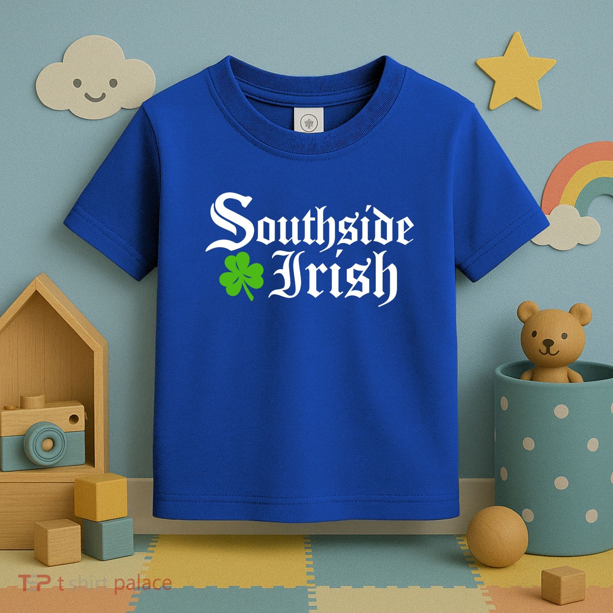South Side Irish Chicago St Patricks Day Funny Gift Toddler T-Shirt