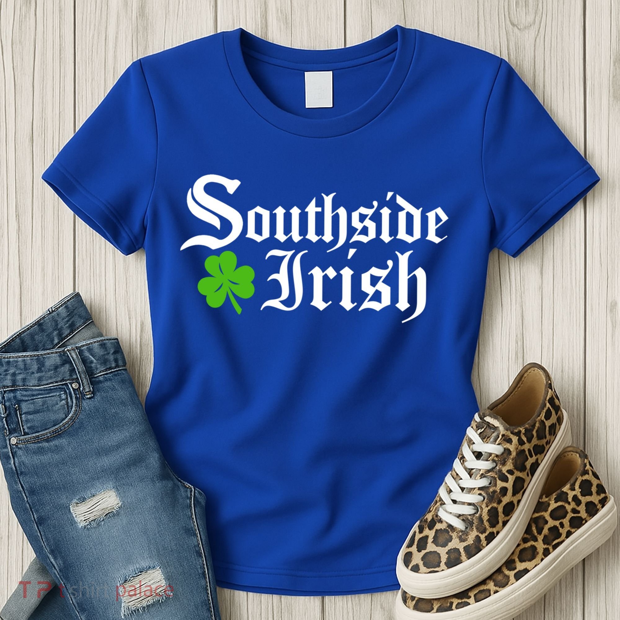 South Side Irish Chicago St Patricks Day Funny Gift Women's T-Shirt