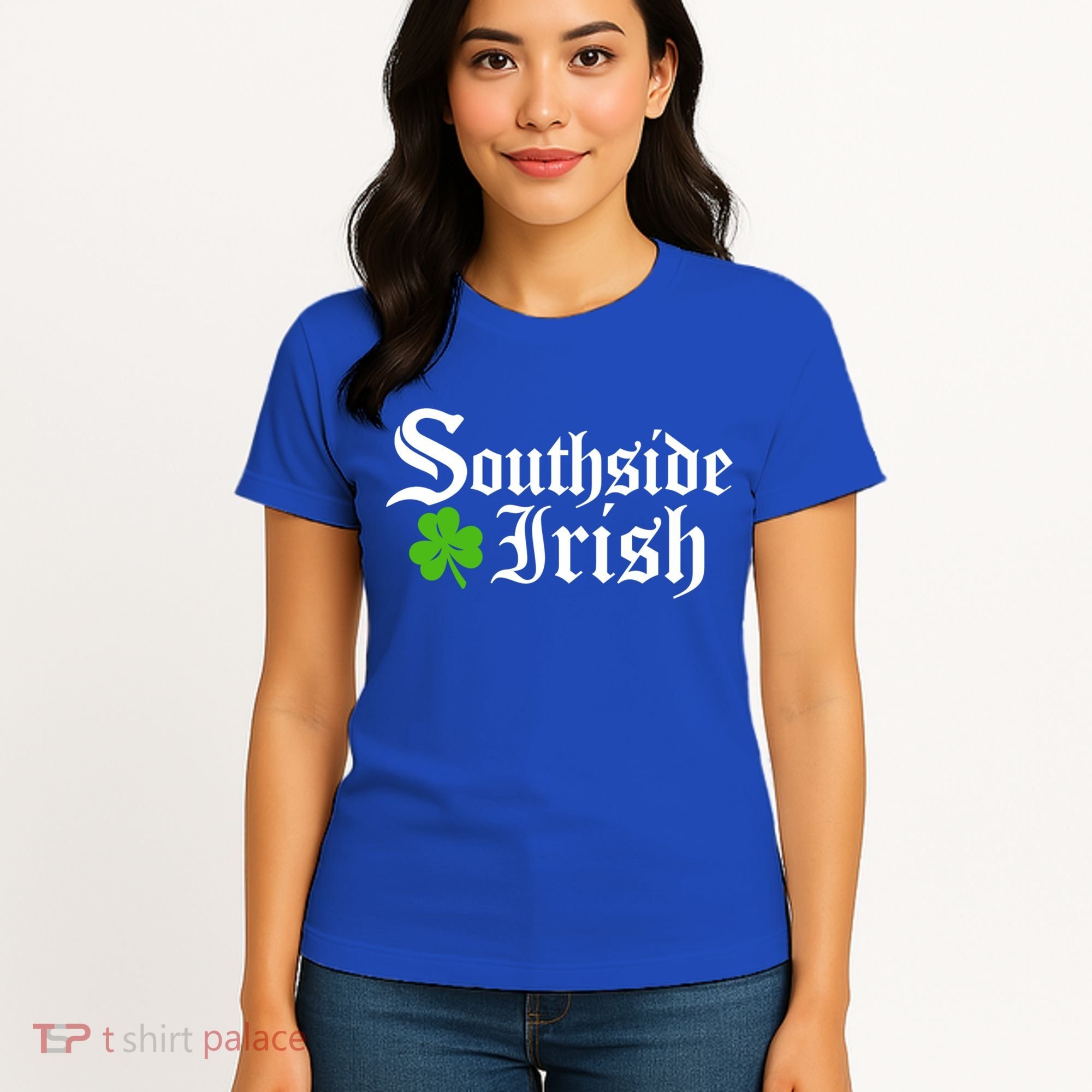 South Side Irish Chicago St Patricks Day Funny Gift Women's T-Shirt