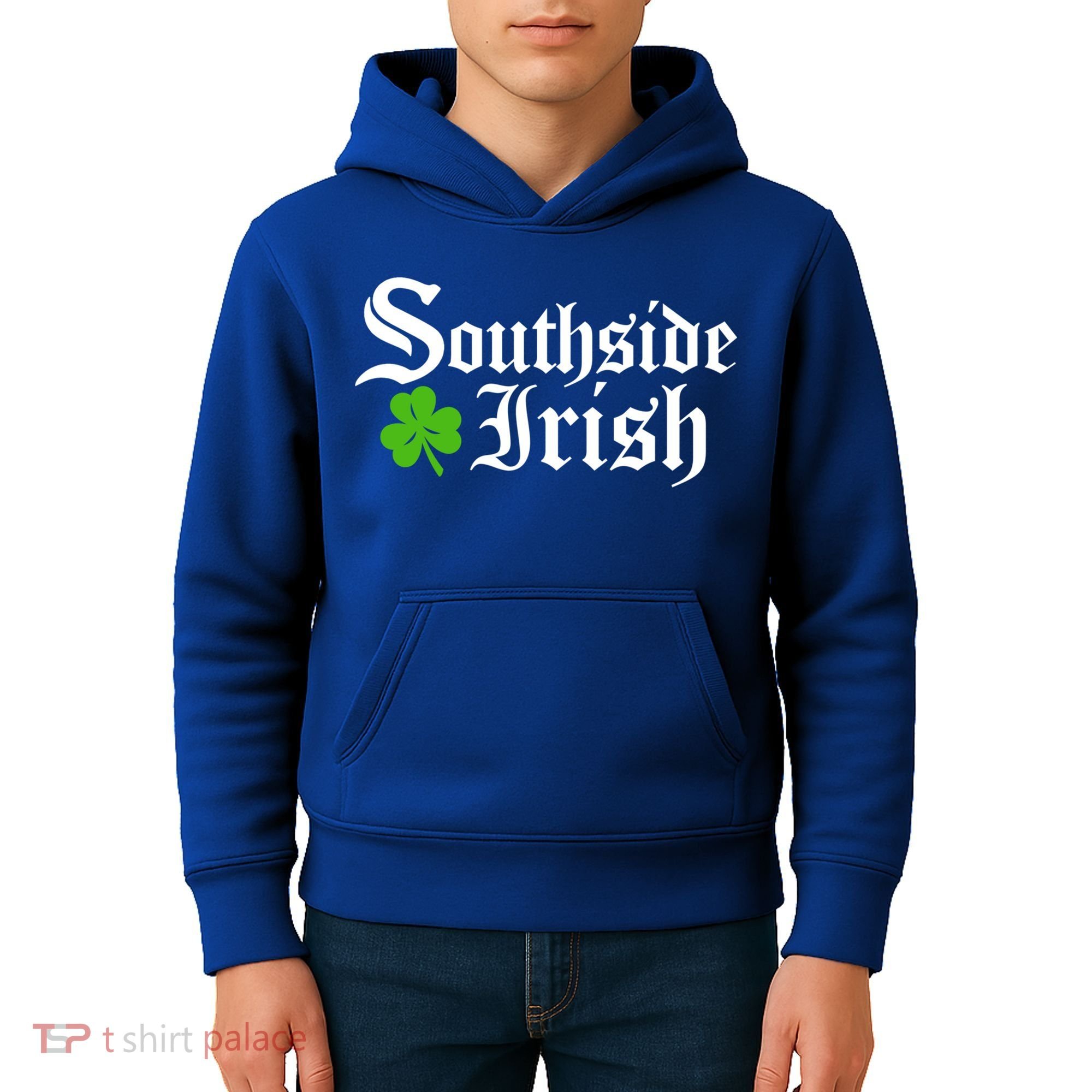 South Side Irish Chicago St Patricks Day Funny Gift Kids Hoodie