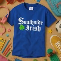 South Side Irish Chicago St Patricks Day Funny Gift Kids T-Shirt thumb 3