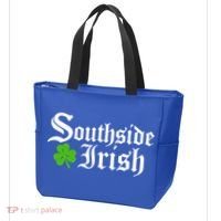 South Side Irish Chicago St Patricks Day Funny Gift Tote Bag thumb 3
