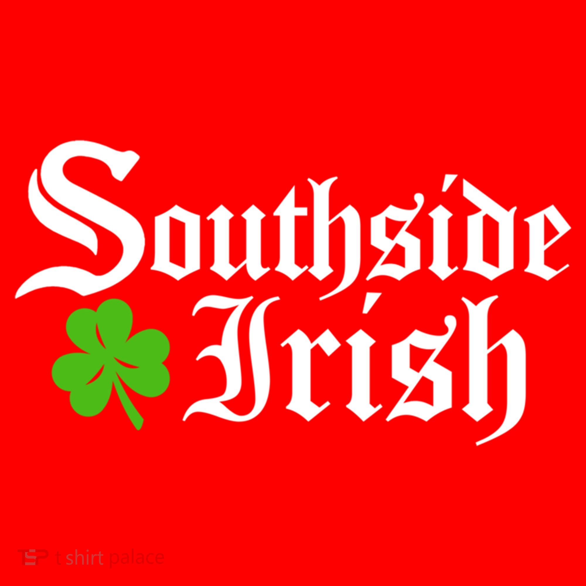 South Side Irish Chicago St Patricks Day Funny Gift Santa Hat