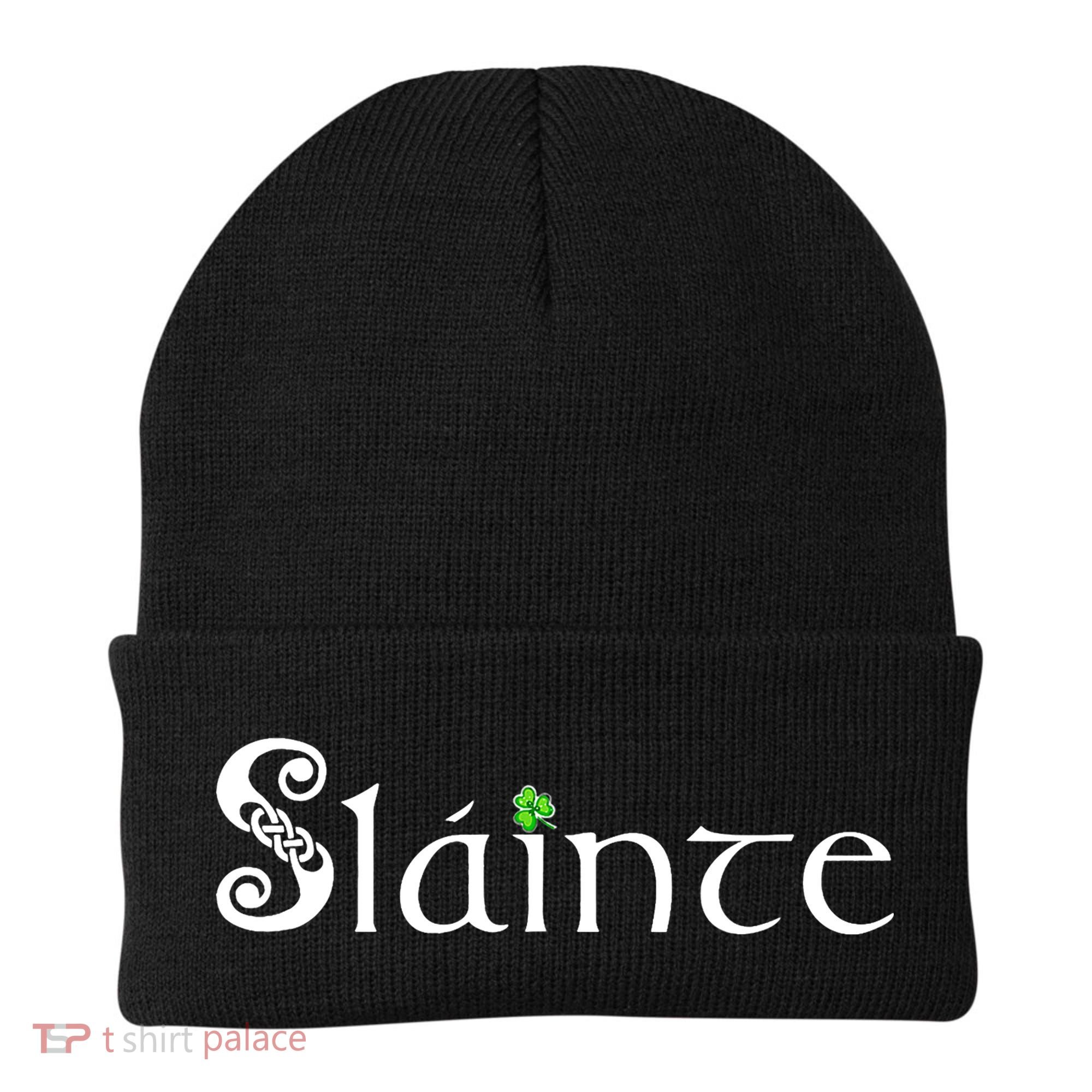 Slainte, Sláinte Irish Cheers, Health, St Patrick's Day Beanie