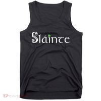 Slainte, Sláinte Irish Cheers, Health, St Patrick's Day Tank Top thumb 0