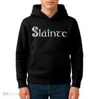 Slainte, Sláinte Irish Cheers, Health, St Patrick's Day Kids Hoodie thumb 4