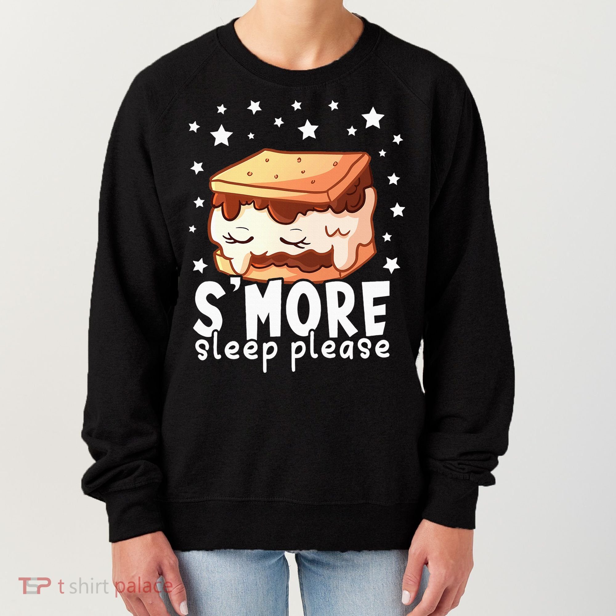Smore Sleep I Marshmallow Pajamas Forcamping Women's Sweatshirt