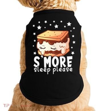 Smore Sleep I Marshmallow Pajamas Forcamping Doggie Tank
