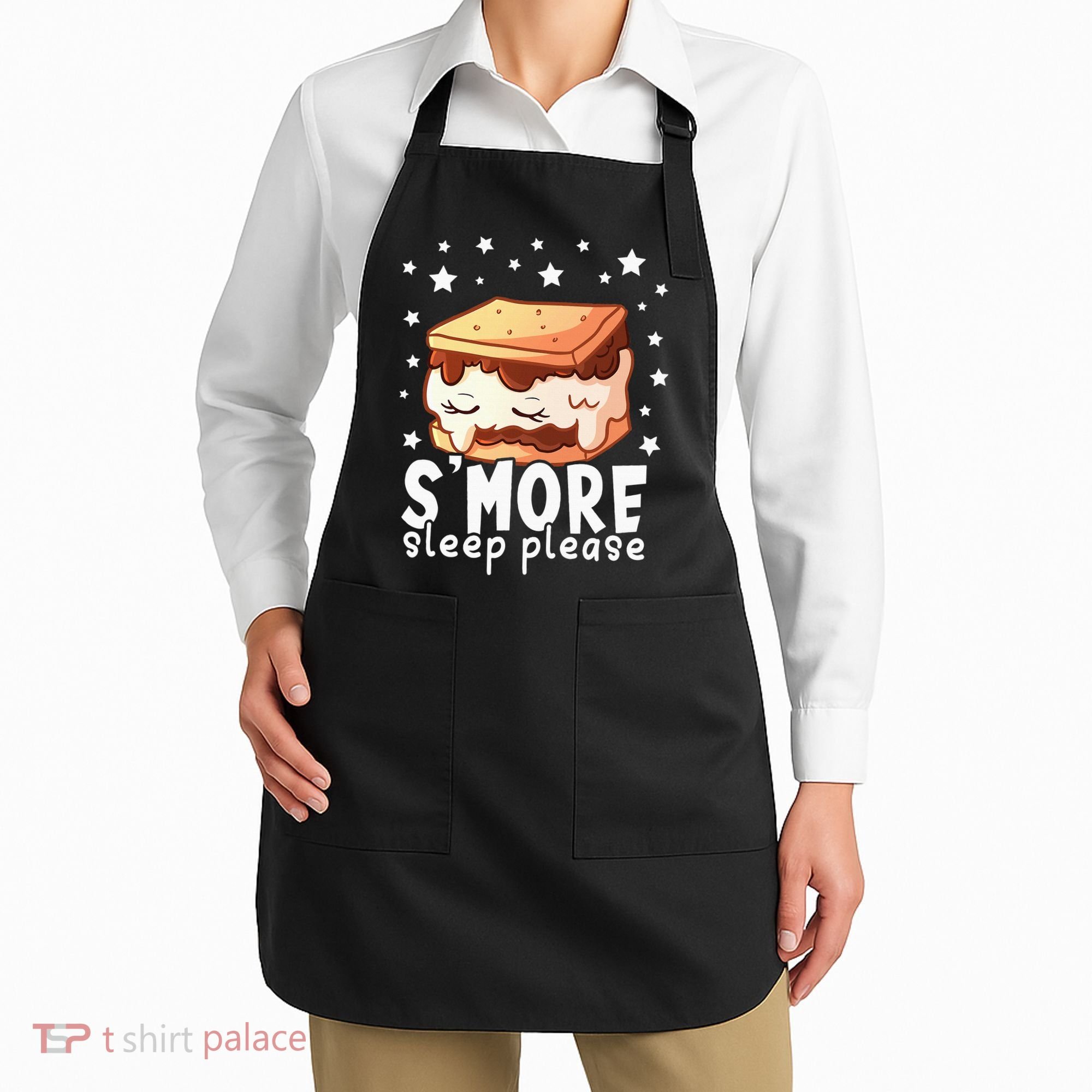 Smore Sleep I Marshmallow Pajamas Forcamping Apron