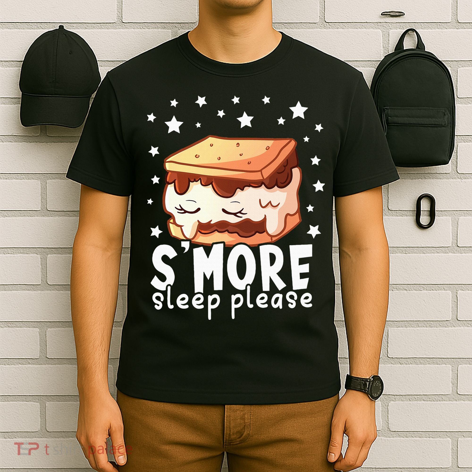 Smore Sleep I Marshmallow Pajamas Forcamping T-Shirt