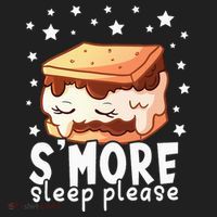 Smore Sleep I Marshmallow Pajamas Forcamping Beanie thumb 2