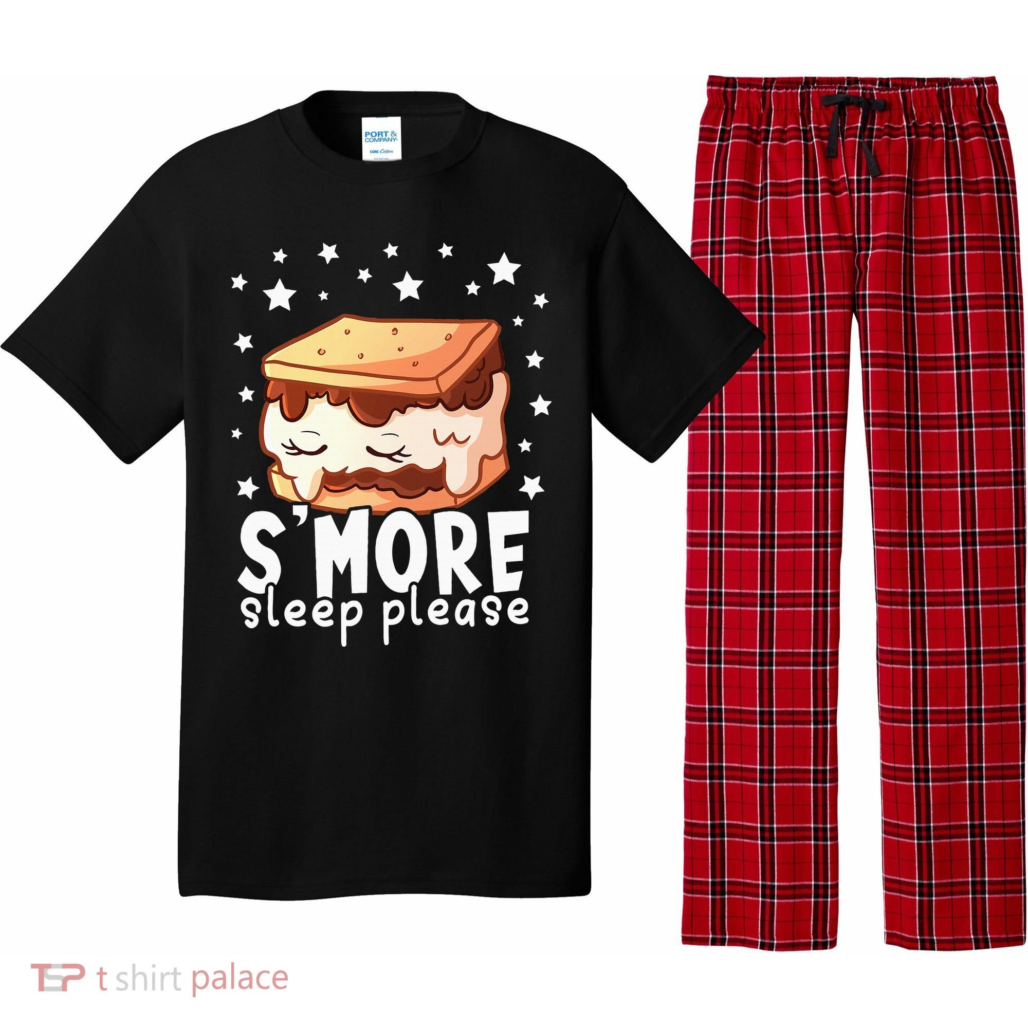 Smore Sleep I Marshmallow Pajamas Forcamping Pajama Set