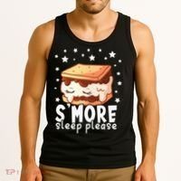 Smore Sleep I Marshmallow Pajamas Forcamping Tank Top thumb 3