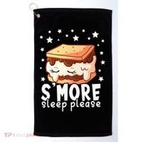 Smore Sleep I Marshmallow Pajamas Forcamping Golf Towel thumb 0