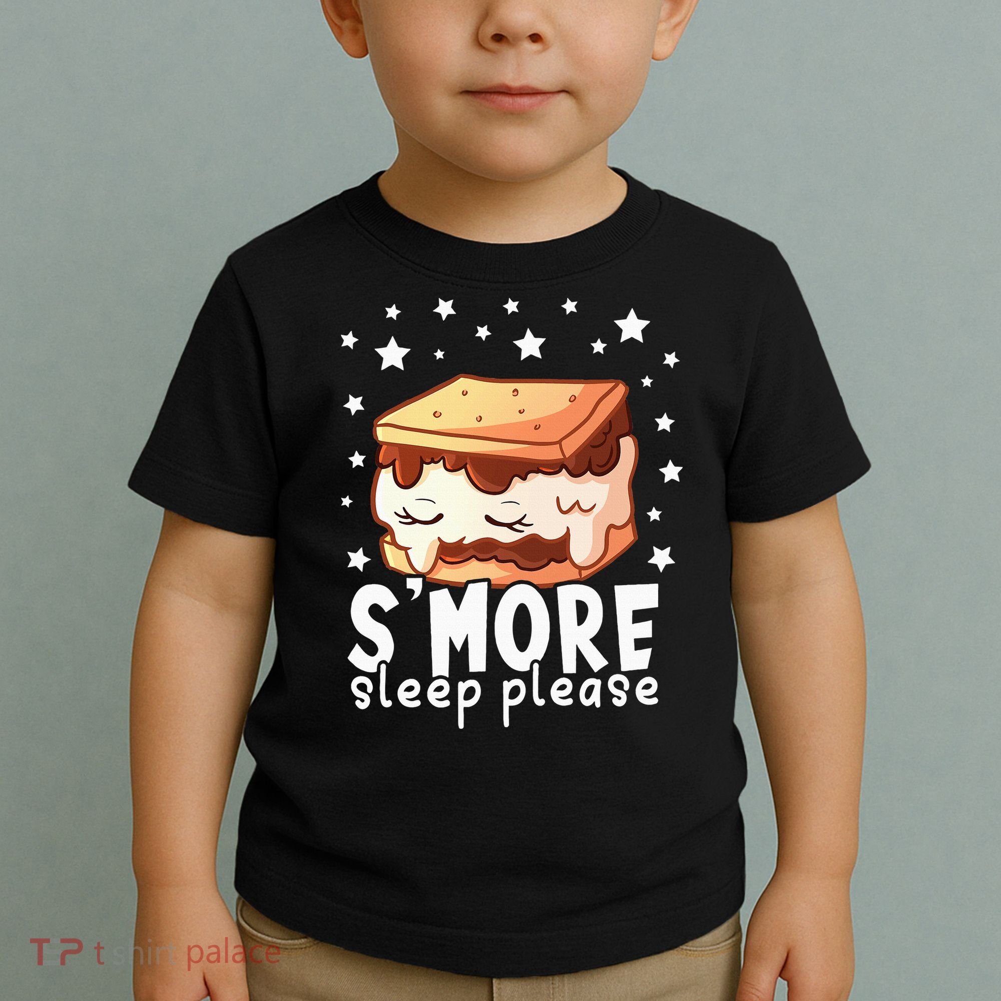Smore Sleep I Marshmallow Pajamas Forcamping Toddler T-Shirt