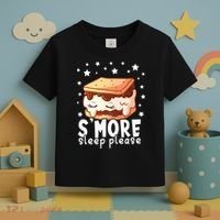 Smore Sleep I Marshmallow Pajamas Forcamping Toddler T-Shirt thumb 3