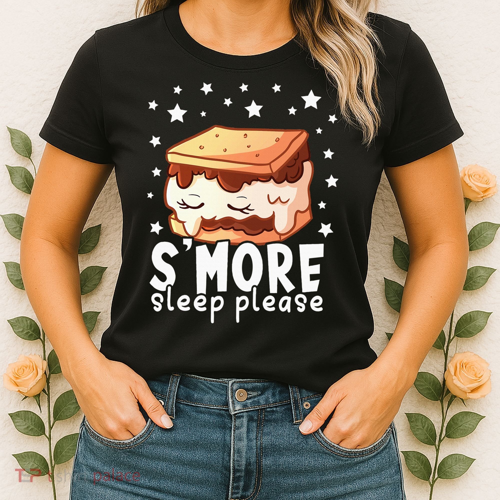 Smore Sleep I Marshmallow Pajamas Forcamping Women's T-Shirt