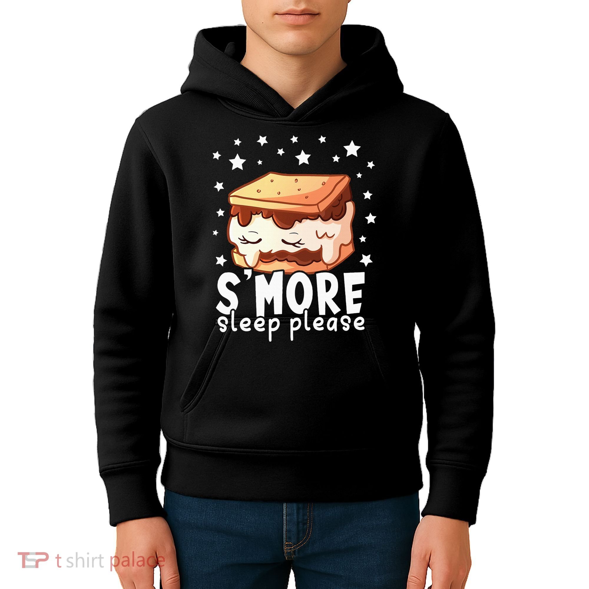 Smore Sleep I Marshmallow Pajamas Forcamping Kids Hoodie
