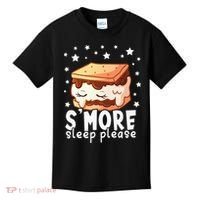 Smore Sleep I Marshmallow Pajamas Forcamping Kids T-Shirt thumb 0