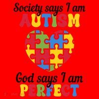Society Says I Am Autism Go Days I Am Perfect Santa Hat thumb 1