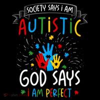 Society Says I Am Autistic God Says I Am Perfect Autism Gift Coffee Mug thumb 5