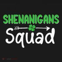 Shenanigans Squad Irish Shamrock Funny Saint Patricks Day Long Sleeve Shirt thumb 2