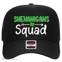 Shenanigans Squad Irish Shamrock Funny Saint Patricks Day Hat thumb 0