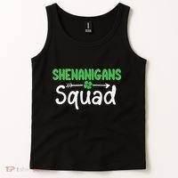 Shenanigans Squad Irish Shamrock Funny Saint Patricks Day Tank Top thumb 2