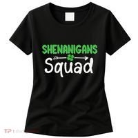 Shenanigans Squad Irish Shamrock Funny Saint Patricks Day Women's T-Shirt thumb 0