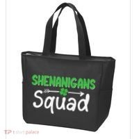 Shenanigans Squad Irish Shamrock Funny Saint Patricks Day Tote Bag thumb 3
