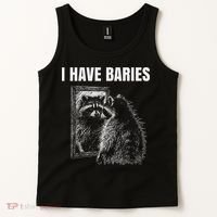 Sarcastic Saying I Have Rabies Meme Tank Top thumb 2