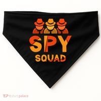 Spy Squad Investigator Private Detective Investigation Funny Gift USA-Made Doggie Bandana thumb 0