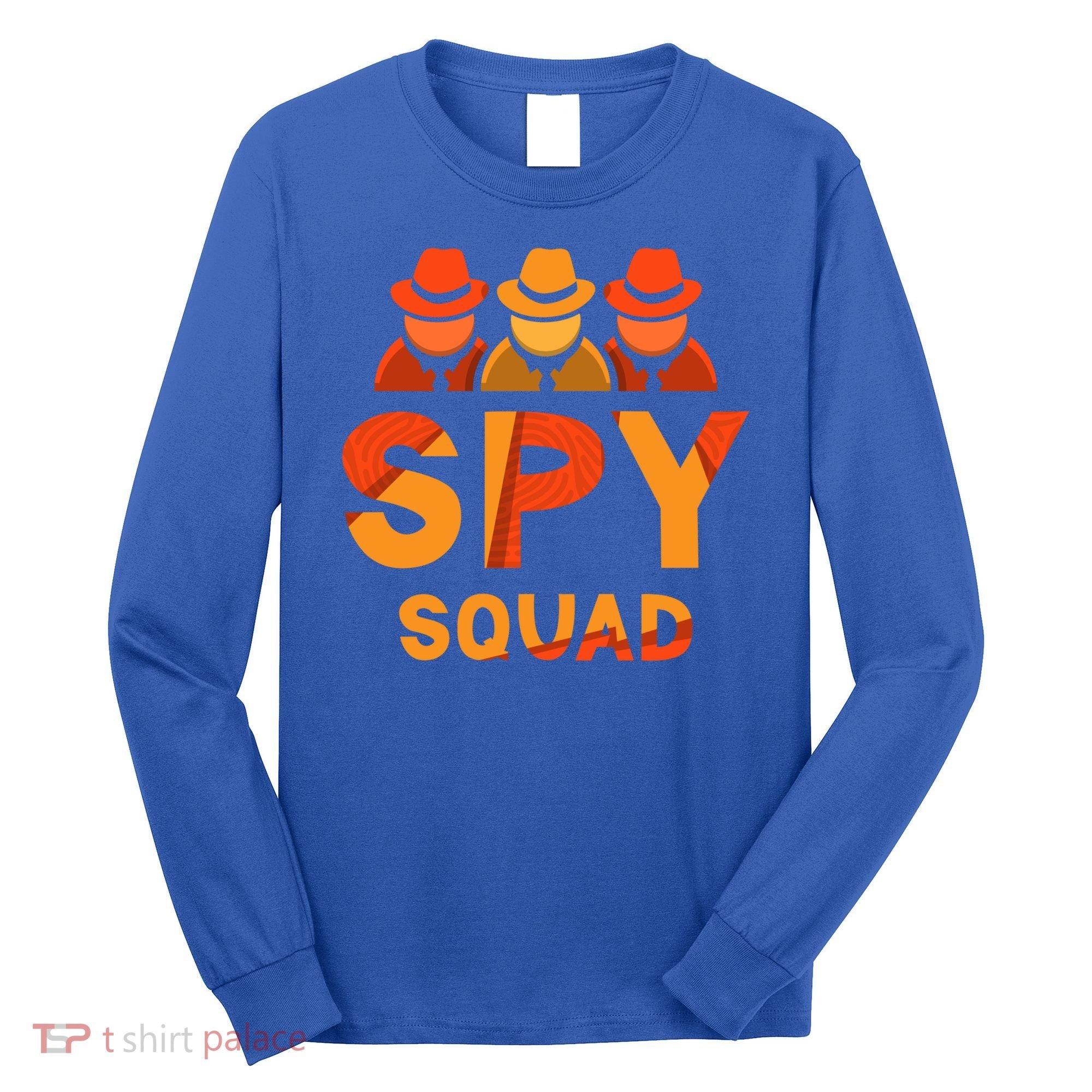 Spy Squad Investigator Private Detective Investigation Funny Gift Long Sleeve Shirt